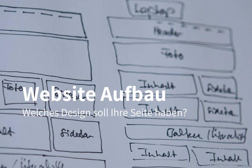 Website Aufbau